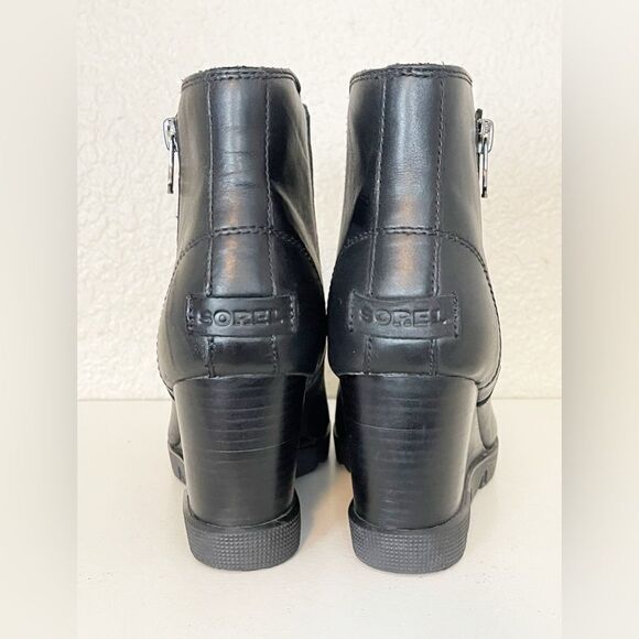 Sorel Women’s Joan Uptown Waterproof Zip Wedge Bootie size 9.5 - Picture 7 of 13